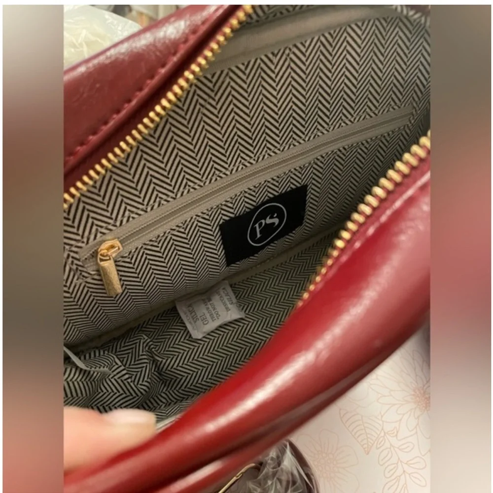 Ruby Quilted Leather Camera Bag (Anthropologie Brand)